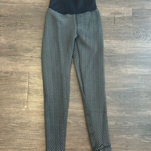 Athletic fitness wear Black and Gray Women's Leggings